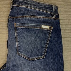 White House Black Market Blue Skinny Jeans